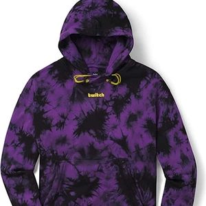 Twitch brand Purple Tie Dye Hoodie